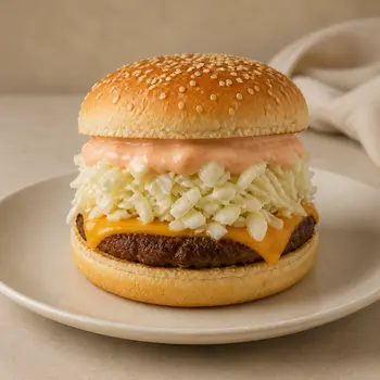Klassikaline burger seesamiseemnetega kuklis